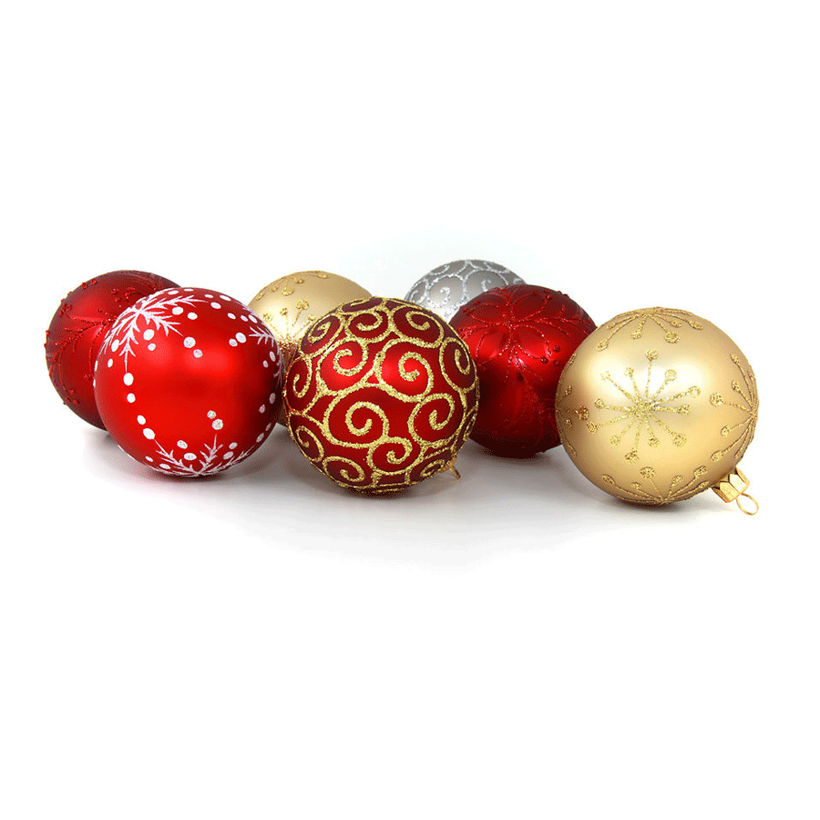 multipack christmas ornaments